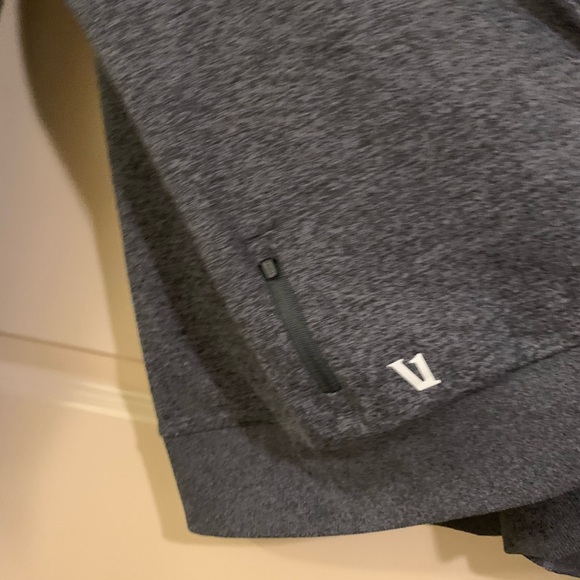 NEW Vuori Ponto Performance Crew Long Sleeve Charcoal Heather Size L - Picture 8 of 11